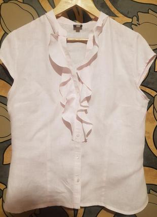 Блузка льняная1 фото