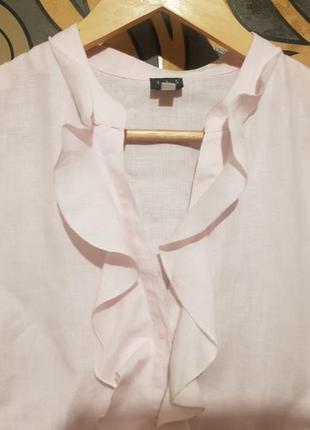 Блузка льняная3 фото