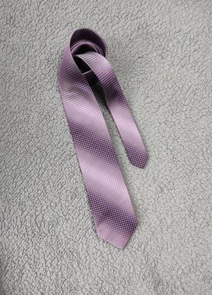 Стильный шелковый галстук краватка шелк