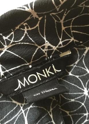 Распродажа — стильное платье — рубашка оверсайс от monki.4 фото