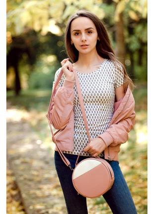 Женская круглая сумочка