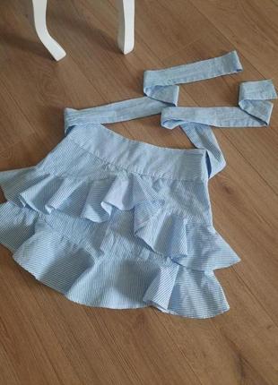 💖стильная 💯хлопок юбочка💖 topshop xs