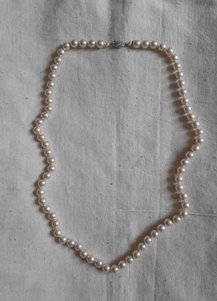Винтаж  винтажное колье ожерелье чокер искуственный искуственный сша.3 фото