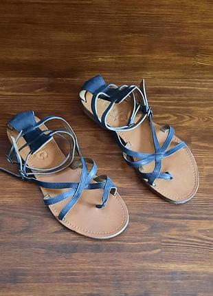 Сандали edc by esprit натуральная кожа размер 38