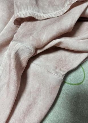 Вискозная блуза красивого цвета, кружево р. xl/2xl , италия5 фото