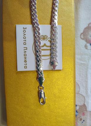 Ланцюжок чоловіча прикраса , ланцюжок серебрная