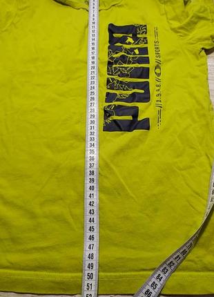 Классная лимонная футболка на 11-12 лет5 фото