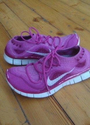 Кроссовки nike free flyknit оригинал 36 размер 23 см