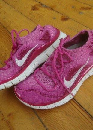 Кроссовки nike free flyknit оригинал 36 размер 23 см3 фото