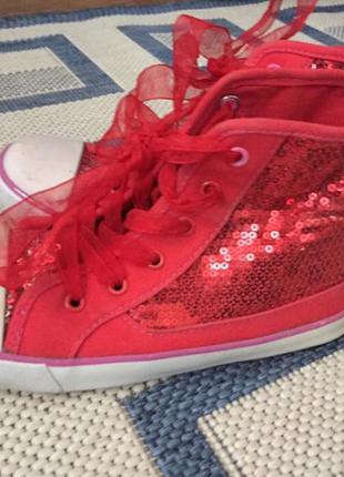 Кеди в паетках