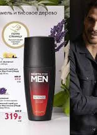 Яркий аромат парфюмированный спрей для тела north for men intense2 фото