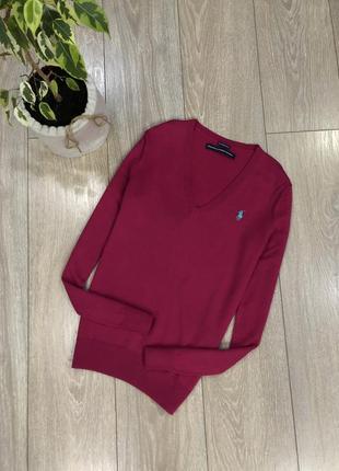 Пуловер светр 100% мериносова вовна розмір 8-10