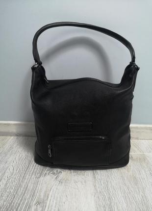 Кожаная сумка longchamp1 фото