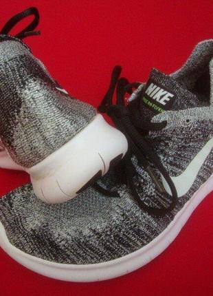 Кроссовки nike free rn flyknit оригинал 36-37 размер 23.5 см4 фото