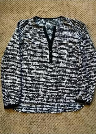 Блуза шифоновая