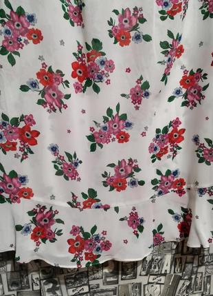 Новое длинное платье, цветочный макси сарафан от h&m.6 фото