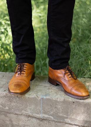 Туфли-броги loake (26 см) 3