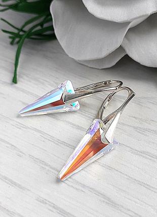 Серьги swarovski