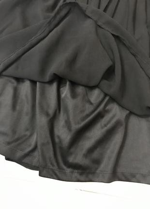 Нарядное платье в бусинки чёрное6 фото