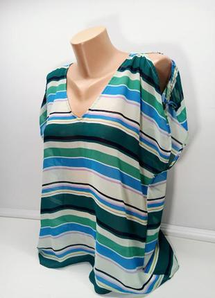 Легка, ніжна, повітряна шифонова блуза туніка c&a yessica.3 фото