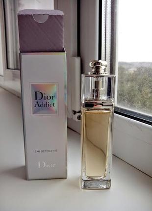 Christian dior addict eau de toilette 2014 р 💥оригінал 3 мл розпив аромату затест10 фото