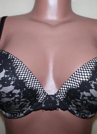 Шикарний бюстик з пуш-апом victoria s secret, 32 dd ( 70 dd)