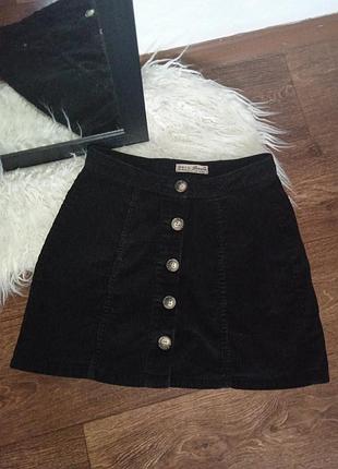 👉💕крутенна вінтажна спідничка на гудзиках denim size38