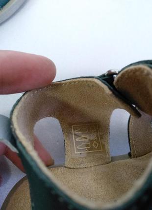 Кожаные сандабосоножки impidimpi by aldi германия европа оригинал бренд5 фото