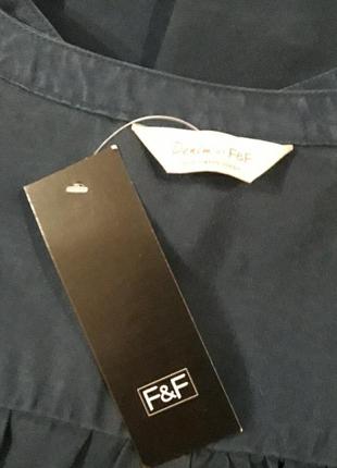 Новая брендовая 100% лиоцелл   рубашка блуза  р.12 от f&f4 фото