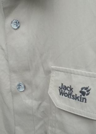 Стильная рубашка от брэнда  jack wolfskin3 фото