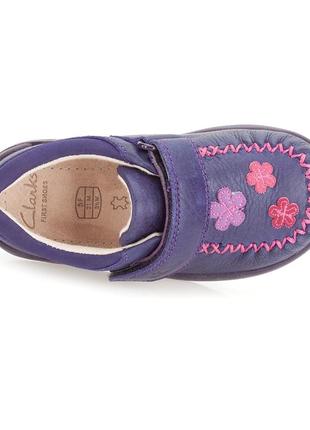 Мокасини туфлі для дівчаток clarks 22.5 5
