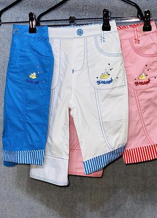 Котонові легкі капрі шорти, бриджі