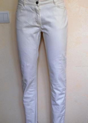 Джинси скіні ніжно-молочного кольору some were італія