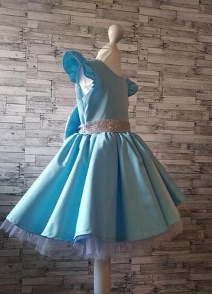 Сукня блакитне для дівчаток на торжество