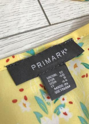 Летняя цветочная блуза primark 💛4 фото