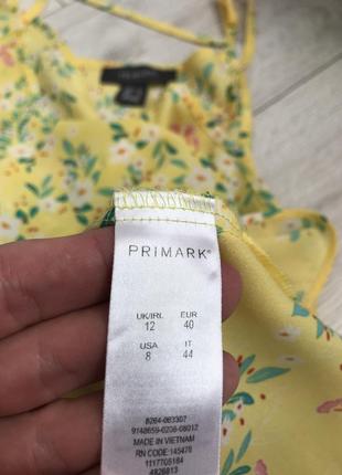 Летняя цветочная блуза primark 💛6 фото