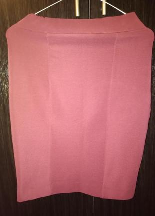 Юбка бордова f&f