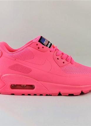 Женские кроссовки найк аир макс nike air max 90 розовые4 фото