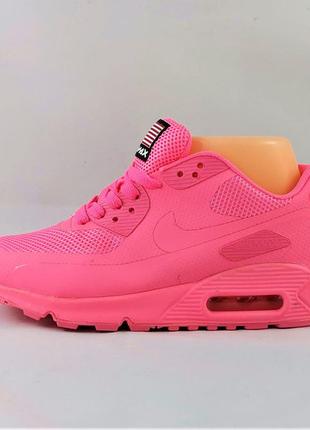 Женские кроссовки найк аир макс nike air max 90 розовые7 фото