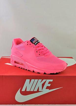 Женские кроссовки найк аир макс nike air max 90 розовые9 фото