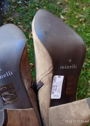 Ботинки 37 і 38 розмір бренд minelli3 фото