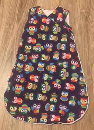 Бавовняний мега-зручний конверт для новонародженого на замочку