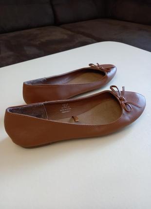 Фирменные женские чешки, балетки hm