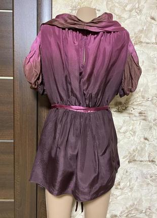 Роскошная шёлковая дизайнерская блуза,градиент day birger mikkelsen2 фото
