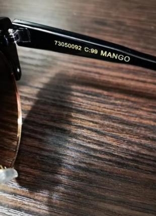 Солнцезащитные очки оригинал mango2 фото