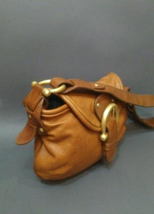 Шикарная кожаная сумка coccinelle3 фото