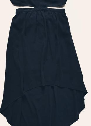 Платье асиметричное вечерний вариант 8