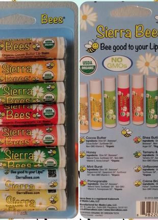 Органічні бальзами для губ sierra bees