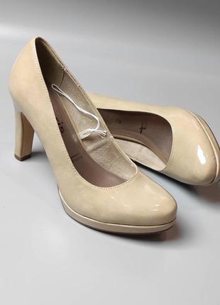 Оригінальні шкіряні туфлі/черевики tamaris