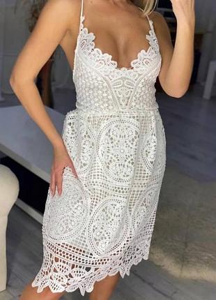 Кружевной сарафан с открытой спиной🔥🔥🔥